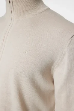 J.Lindeberg Kiyan Merino Quarter Zip* Knitwear|Tops