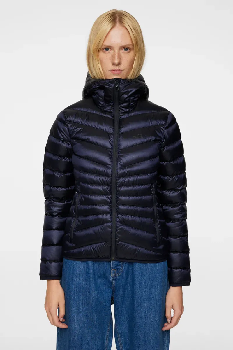 J.Lindeberg Lara Light Down Hood* Jakker|Aktiv