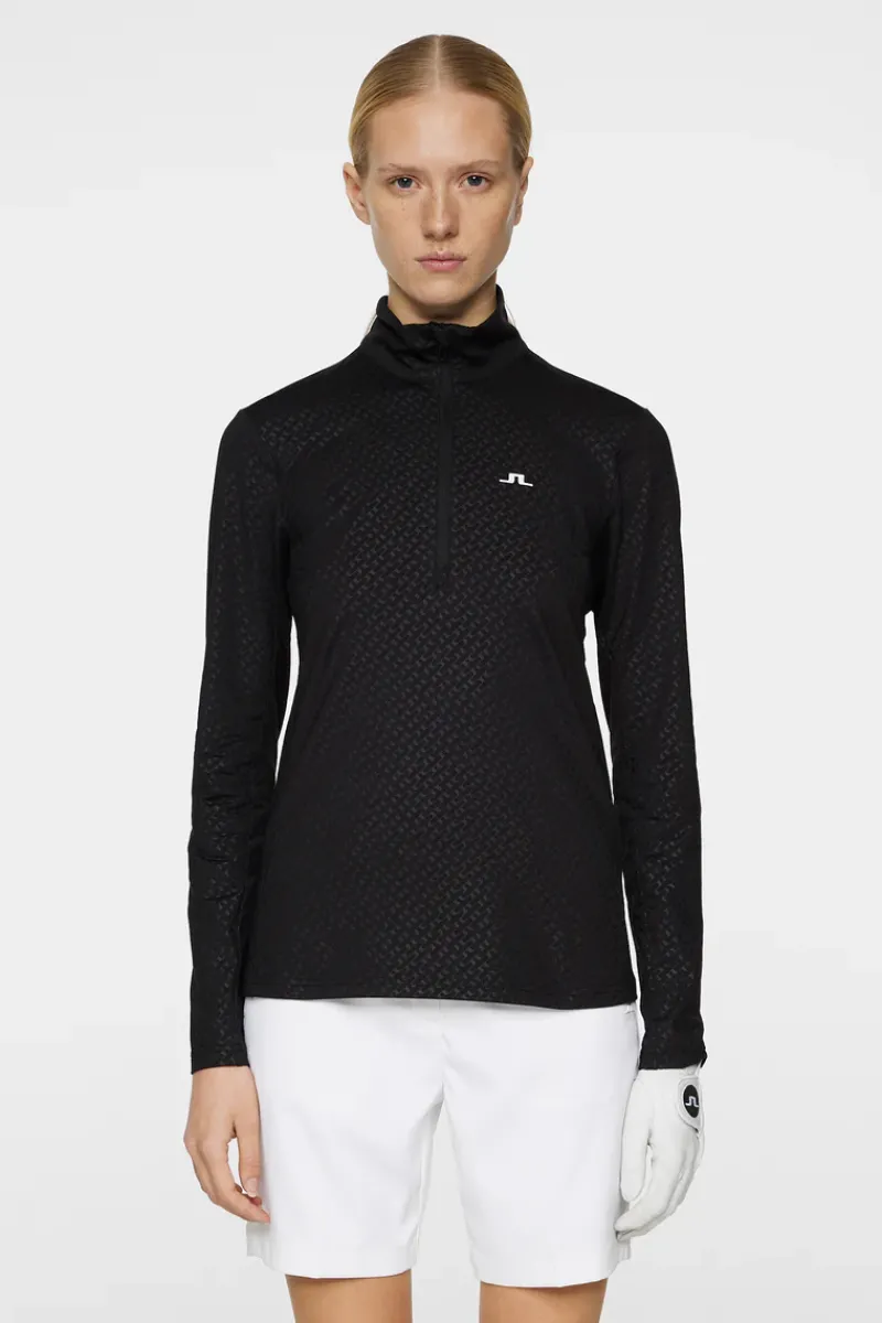 J.Lindeberg Lauryn Quarter Zip Mid Layer* Golf|Base & Mid Layers