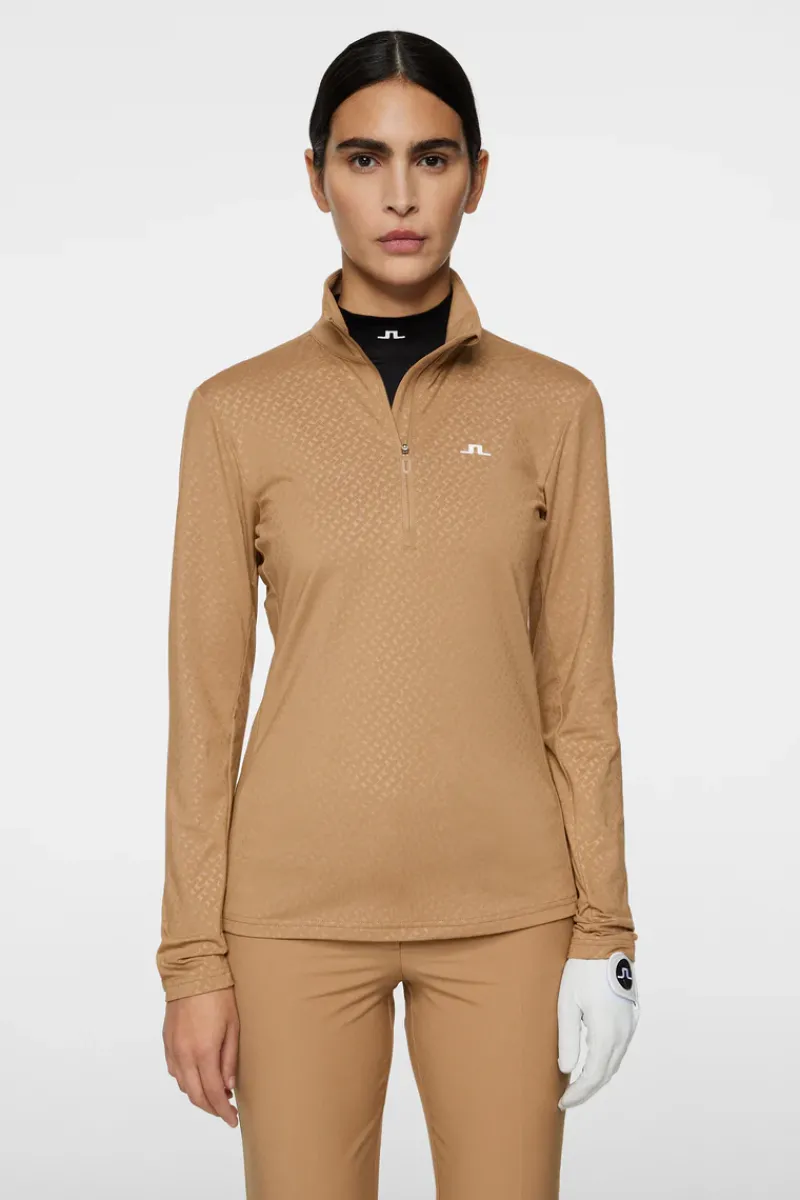 J.Lindeberg Lauryn Quarter Zip Mid Layer* Golf|Base & Mid Layers