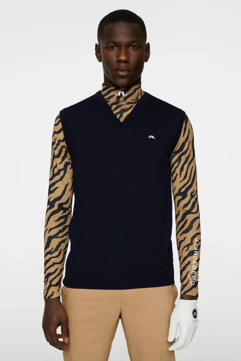 J.Lindeberg Liam Knitted Vest* Golf|Knitwear