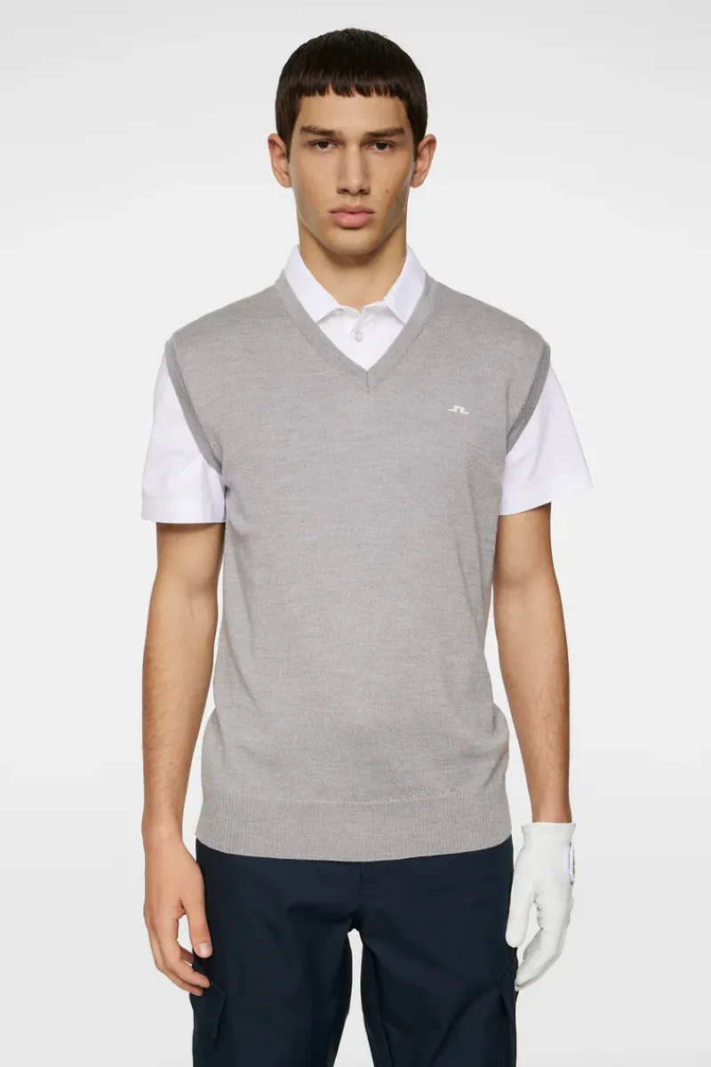 J.Lindeberg Liam Knitted Vest* Golf|Knitwear