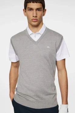 J.Lindeberg Liam Knitted Vest* Golf|Knitwear