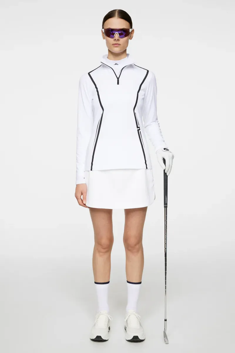 J.Lindeberg Lina Quarter Zip Mid Layer* Golf|Base & Mid Layers