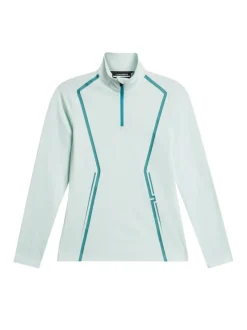 J.Lindeberg Lina Quarter Zip Mid Layer* Golf|Base & Mid Layers