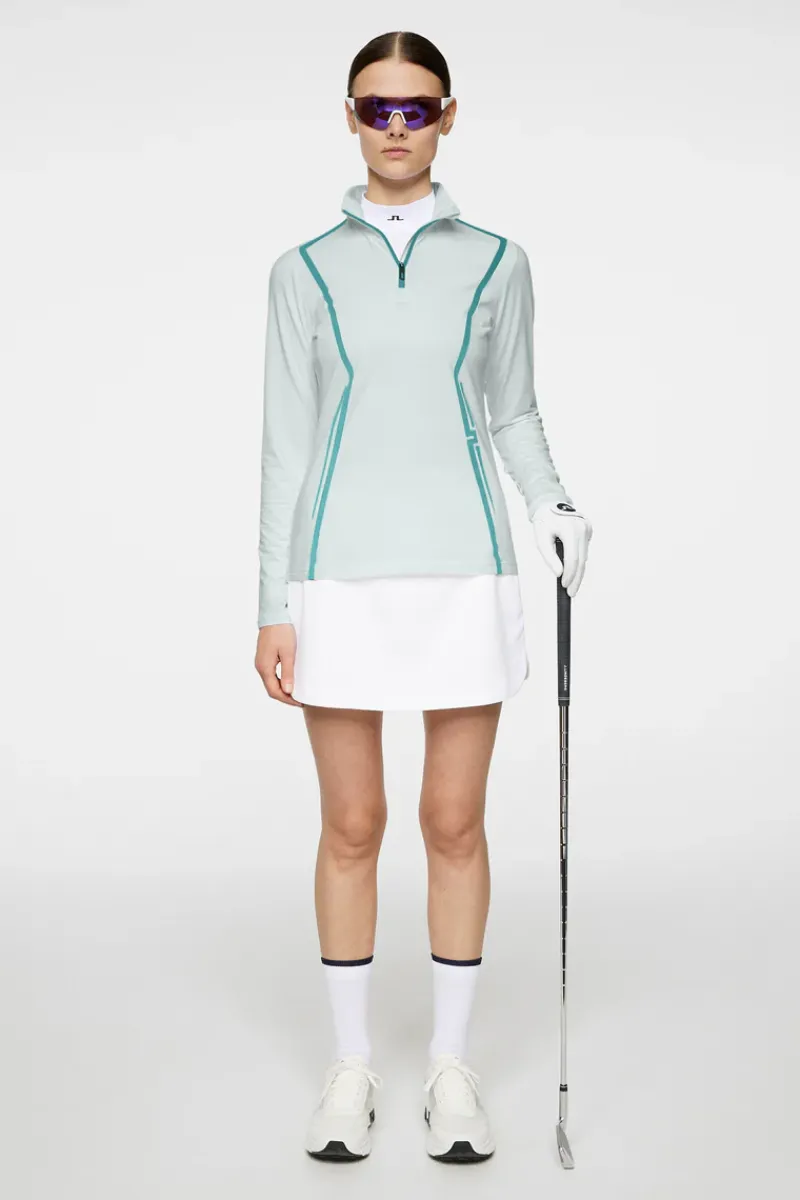 J.Lindeberg Lina Quarter Zip Mid Layer* Golf|Base & Mid Layers