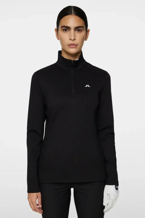 Base Mid Layer J.Lindeberg Lorelei Quarter Zip Mid Layer* Golf|Base & Mid Layers ...