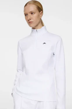 J.Lindeberg Lorelei Quarter Zip Mid Layer* Golf|Base & Mid Layers