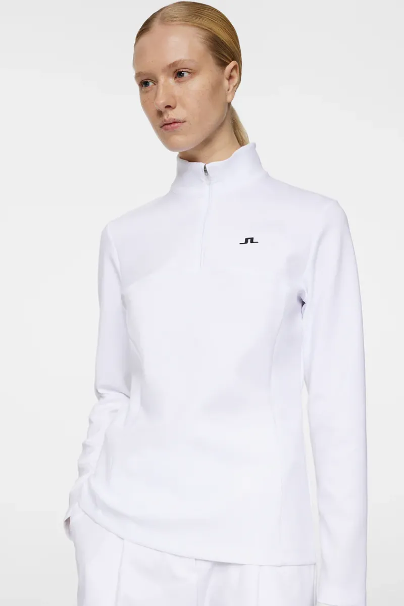 J.Lindeberg Lorelei Quarter Zip Mid Layer* Golf|Base & Mid Layers