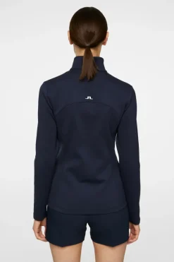 J.Lindeberg Lorelei Quarter Zip Mid Layer* Golf|Base & Mid Layers