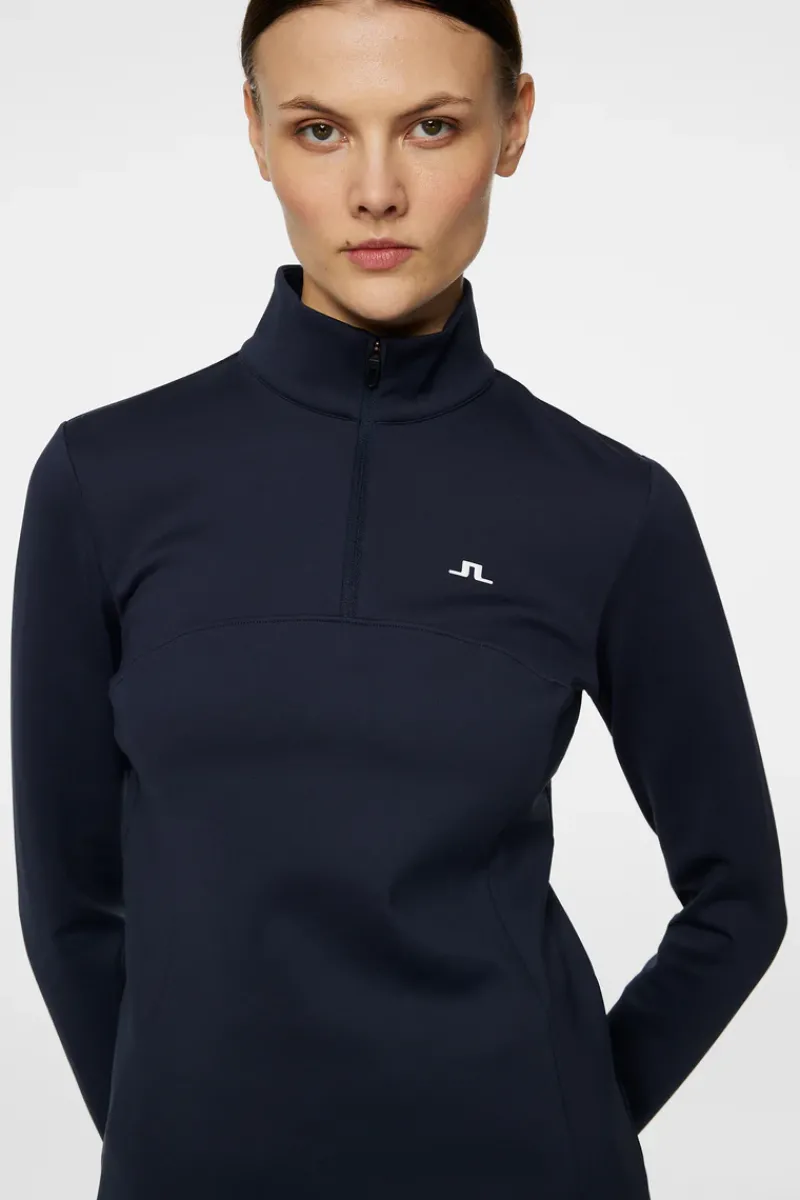 J.Lindeberg Lorelei Quarter Zip Mid Layer* Golf|Base & Mid Layers