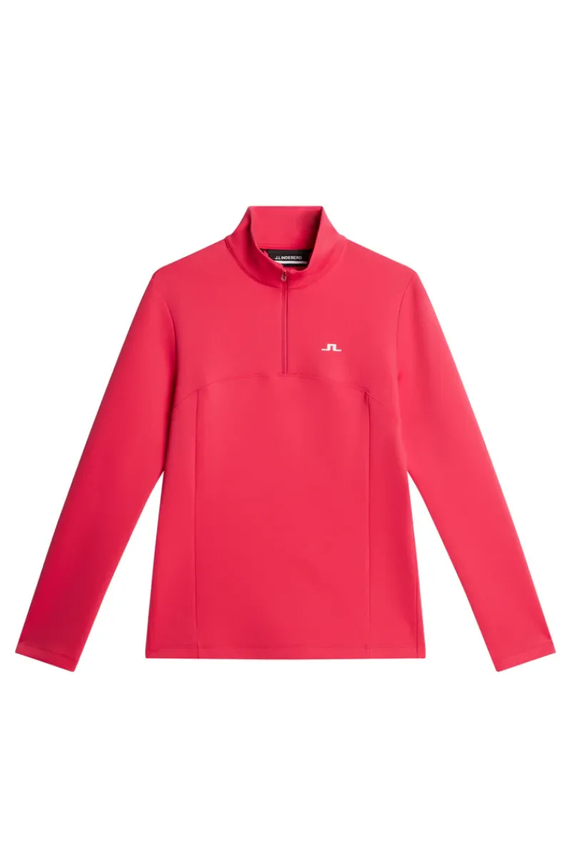 J.Lindeberg Lorelei Quarter Zip Mid Layer* Golf|Base & Mid Layers
