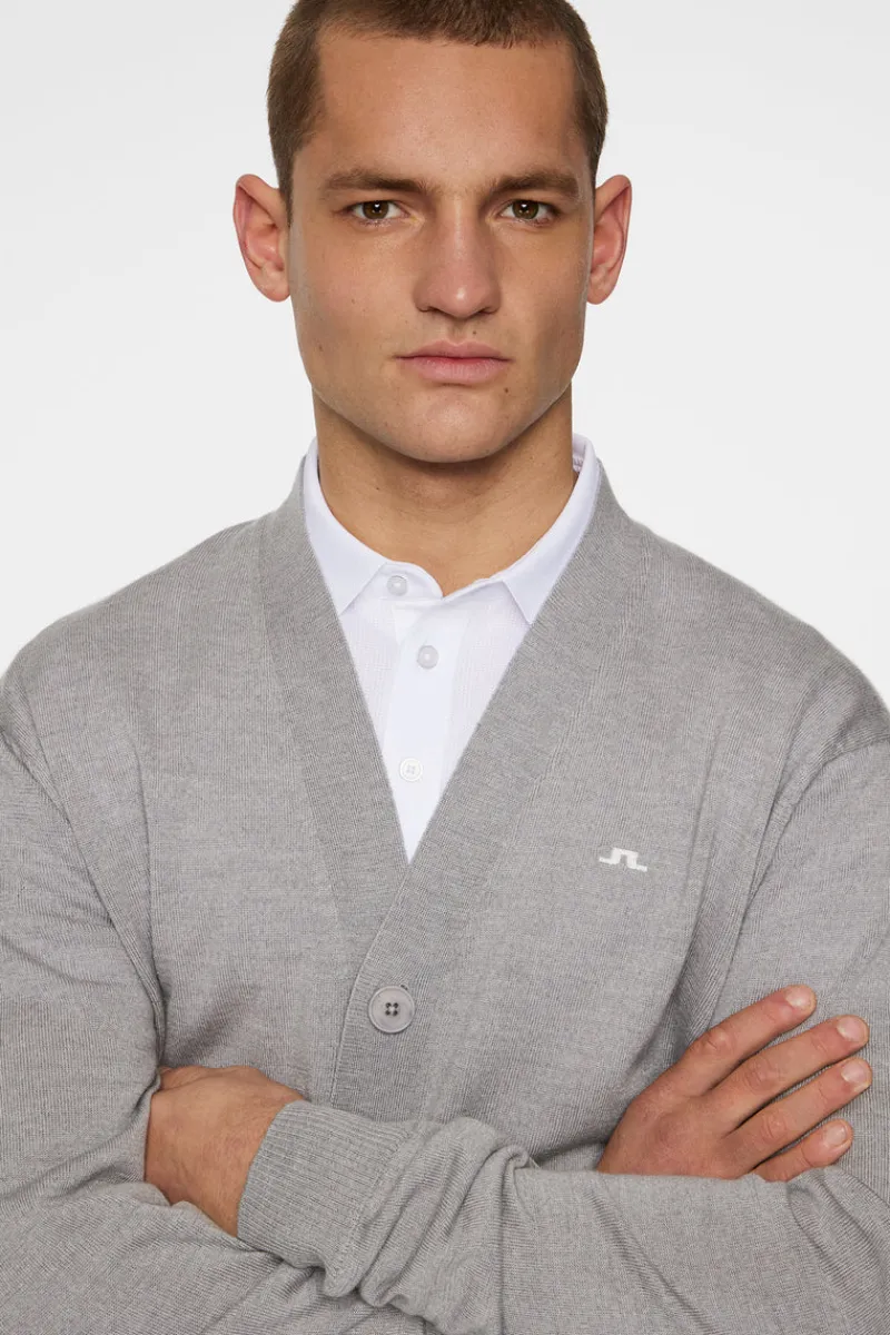 J.Lindeberg Lucas Knitted Cardigan* Golf|Knitwear