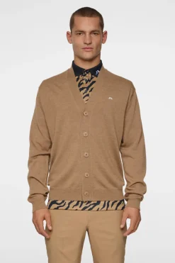 J.Lindeberg Lucas Knitted Cardigan* Golf|Knitwear