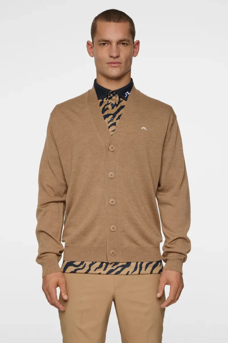 J.Lindeberg Lucas Knitted Cardigan* Golf|Knitwear