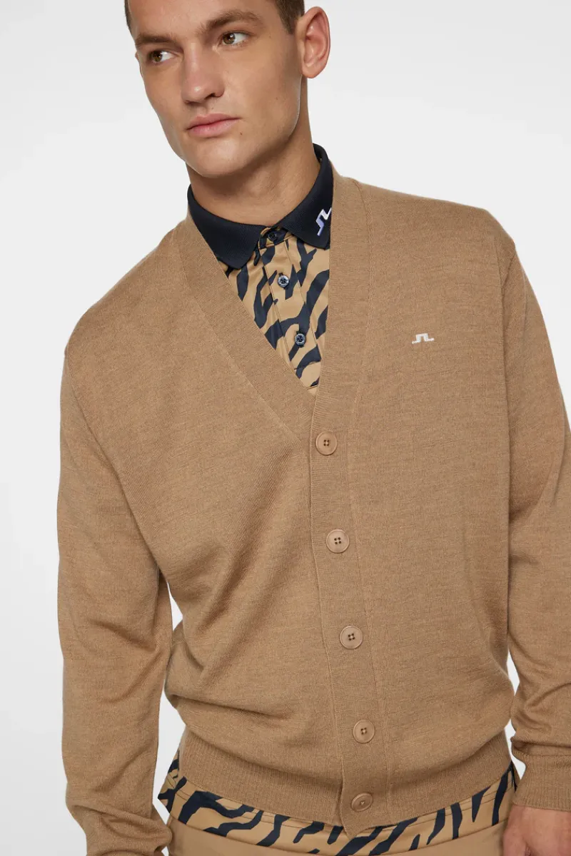 J.Lindeberg Lucas Knitted Cardigan* Golf|Knitwear