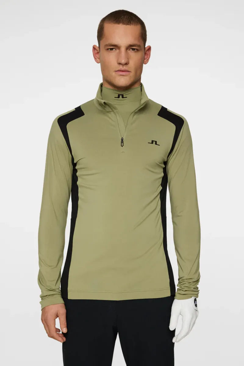 J.Lindeberg Lukas Quarter Zip Mid Layer* Golf|Base & Mid Layers