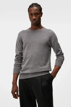 J.Lindeberg Lyle Merino Crew Neck Sweater* Knitwear|Tops