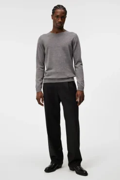 J.Lindeberg Lyle Merino Crew Neck Sweater* Knitwear|Tops