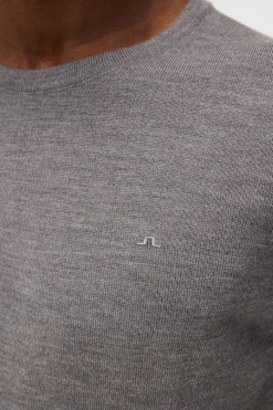 J.Lindeberg Lyle Merino Crew Neck Sweater* Knitwear|Tops