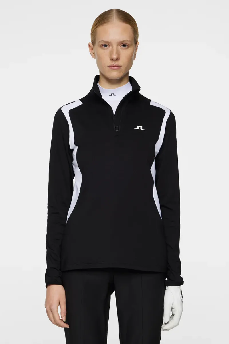 J.Lindeberg Mae Quarter Zip Mid Layer* Golf|Base & Mid Layers