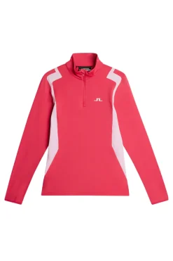 J.Lindeberg Mae Quarter Zip Mid Layer* Golf|Base & Mid Layers