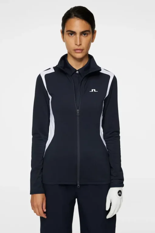 Base Mid Layer J.Lindeberg Mae Zip Mid Layer* Golf|Base & Mid Layers - Golftrender