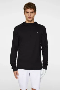 J.Lindeberg Mario Quarter Zip Hood* Golf|Base & Mid Layers