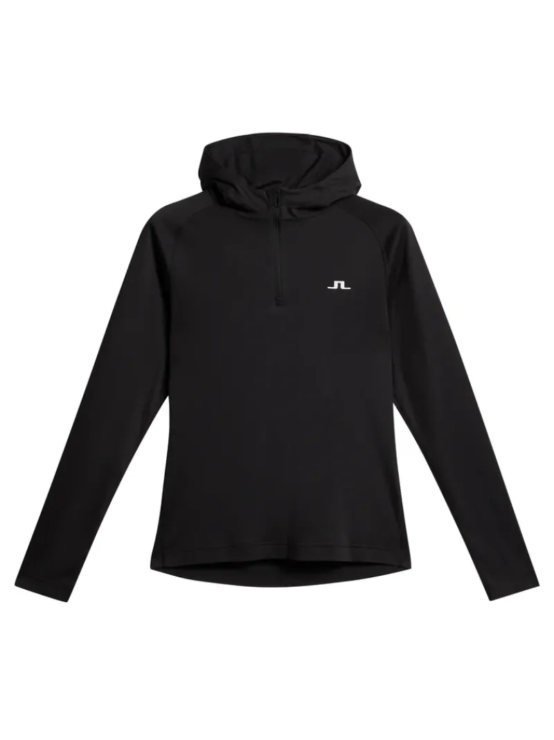 J.Lindeberg Mario Quarter Zip Hood* Golf|Base & Mid Layers
