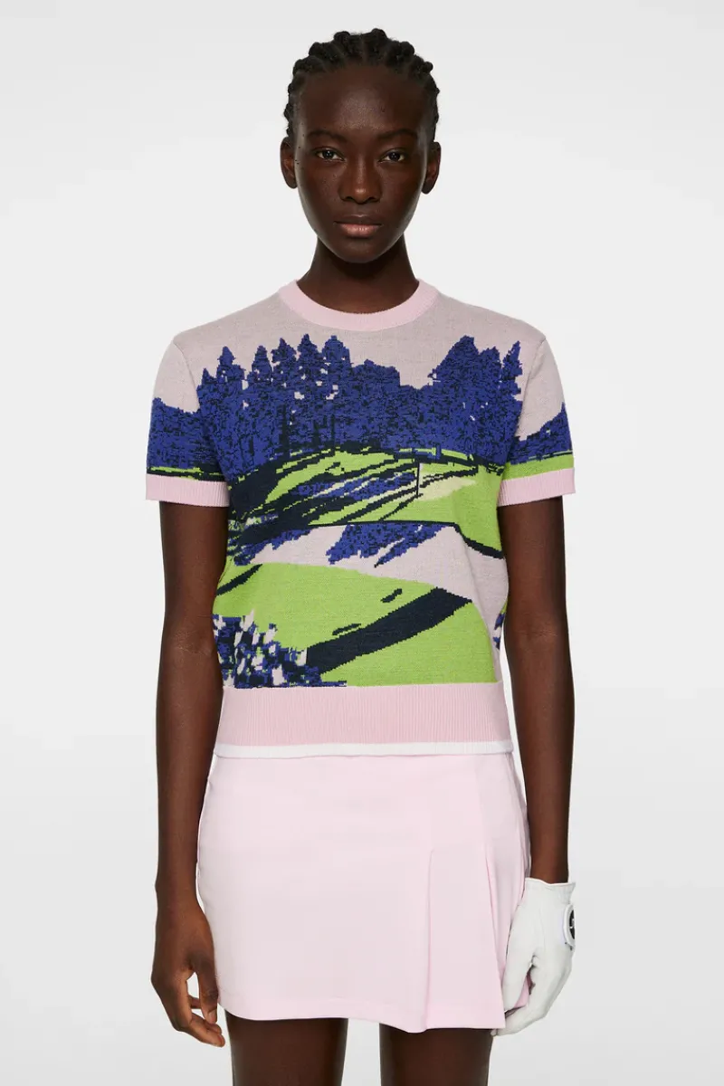 J.Lindeberg Nico Knitted Top* Golf|Knitwear