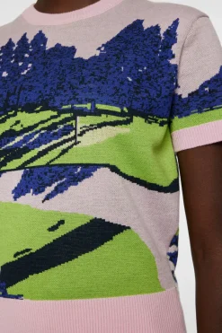 J.Lindeberg Nico Knitted Top* Golf|Knitwear