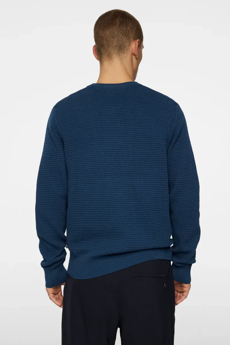 J.Lindeberg Oliver Structured Sweater* Knitwear|Tops