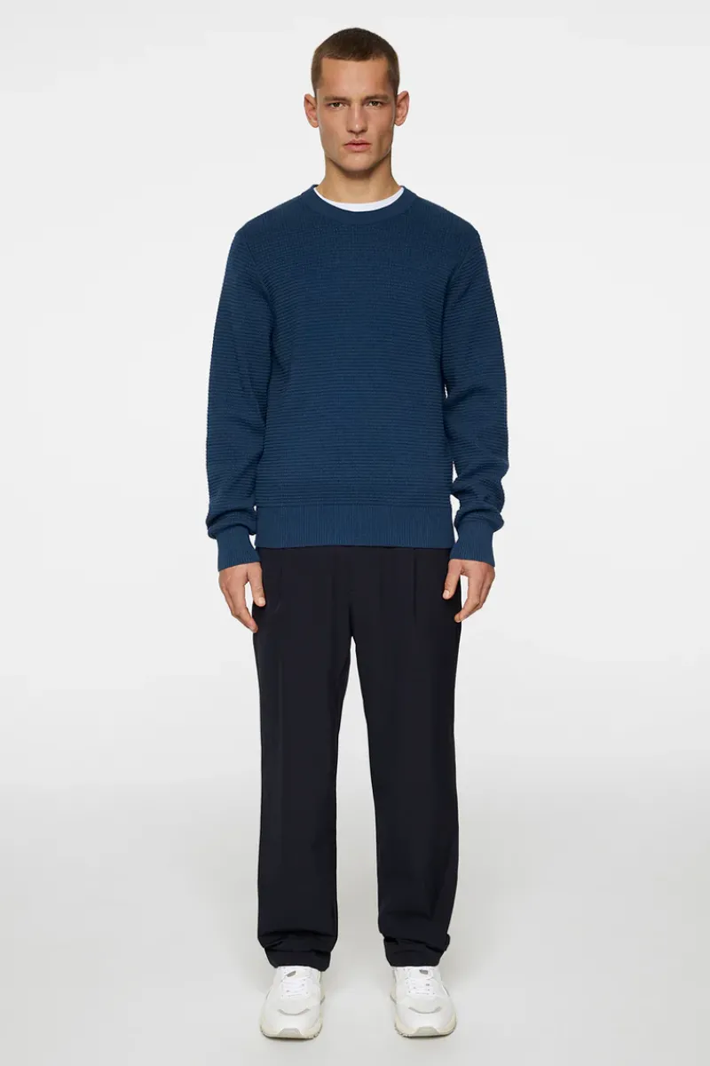 J.Lindeberg Oliver Structured Sweater* Knitwear|Tops