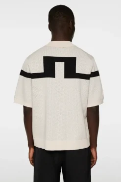 J.Lindeberg Rayne Knitted Shirt* Knitwear|Tops