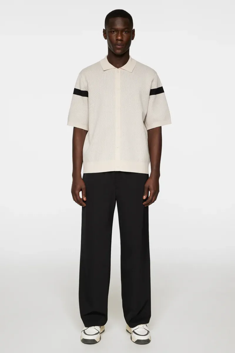 J.Lindeberg Rayne Knitted Shirt* Knitwear|Tops