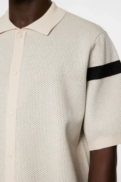 J.Lindeberg Rayne Knitted Shirt* Knitwear|Tops