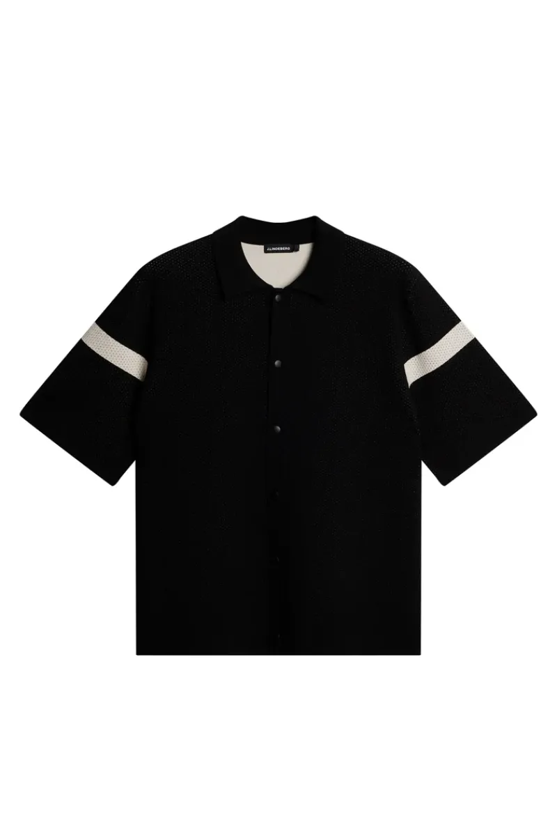 J.Lindeberg Rayne Knitted Shirt* Knitwear|Tops