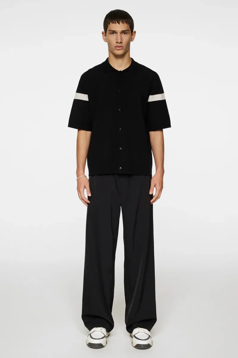 J.Lindeberg Rayne Knitted Shirt* Knitwear|Tops