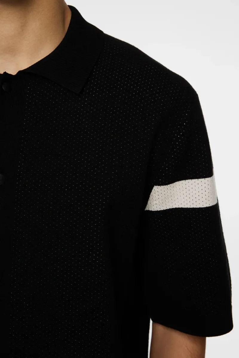 J.Lindeberg Rayne Knitted Shirt* Knitwear|Tops