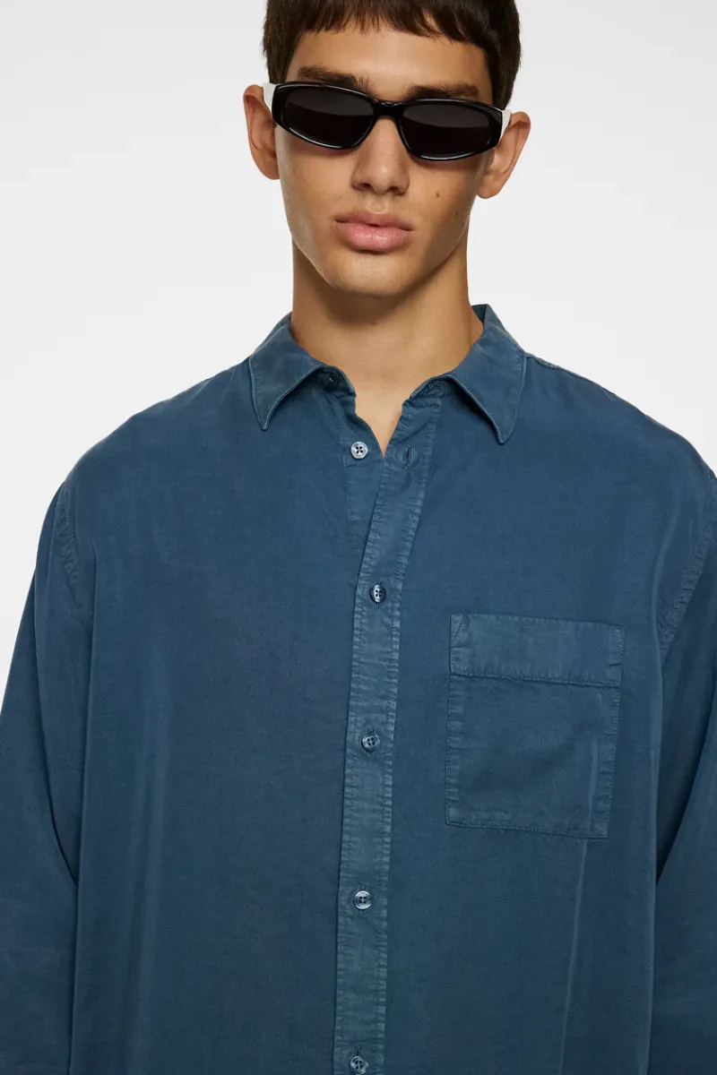 J.Lindeberg Reg Comfort Tencel GW Shirt* Tops|Skjorter