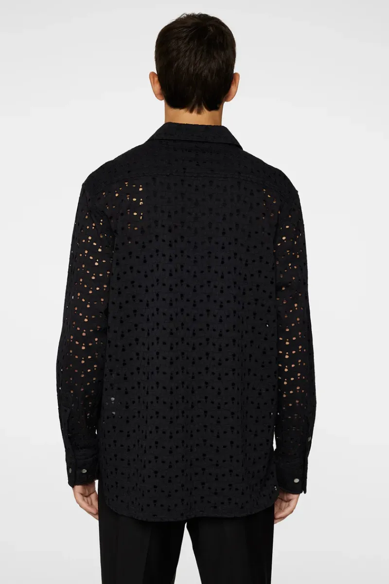 J.Lindeberg Reg Lace Shirt* Tops|Skjorter