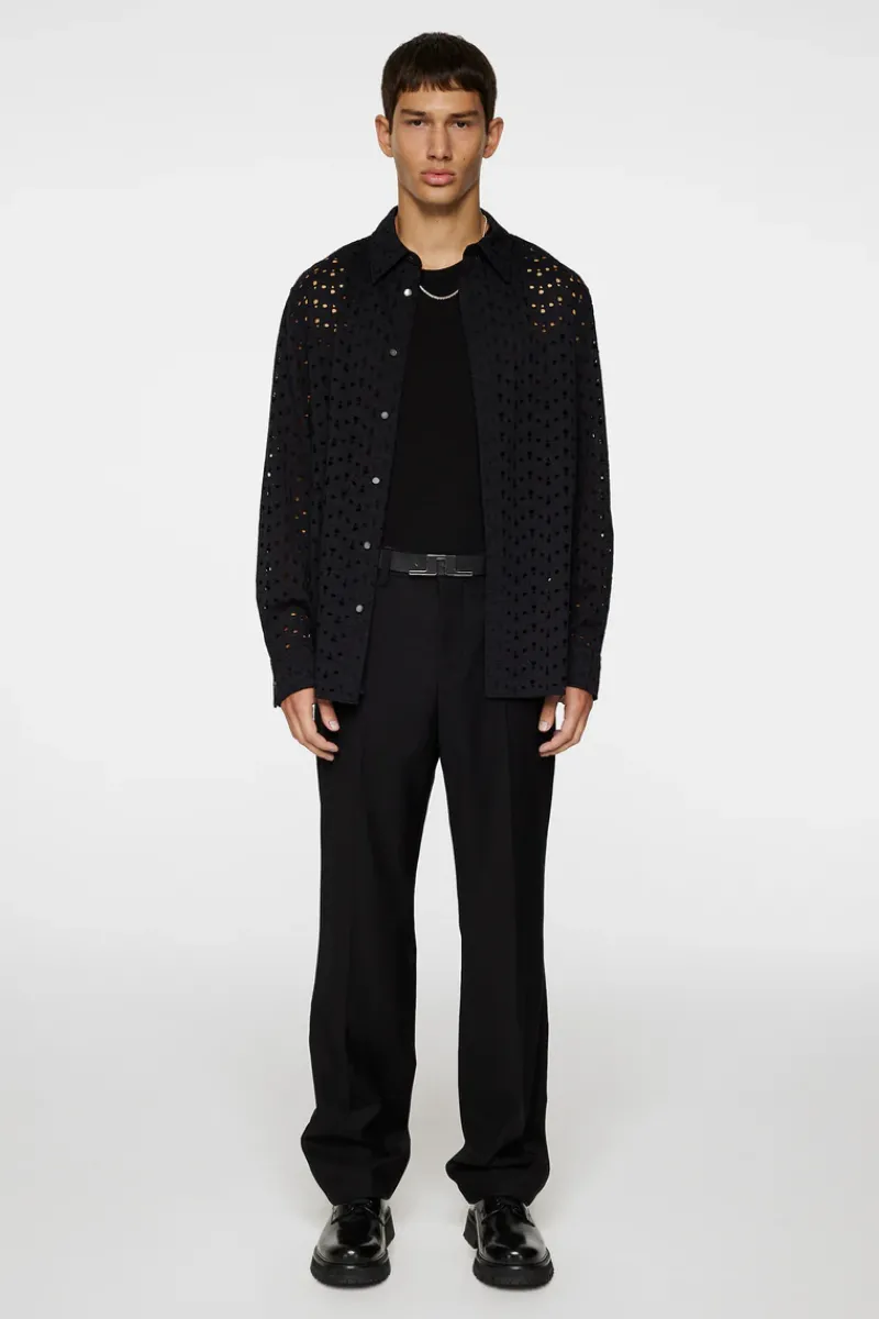 J.Lindeberg Reg Lace Shirt* Tops|Skjorter