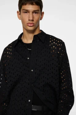J.Lindeberg Reg Lace Shirt* Tops|Skjorter