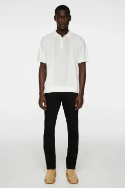 J.Lindeberg Reymond Solid Stripe Polo* Knitwear|Tops