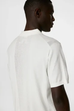 J.Lindeberg Reymond Solid Stripe Polo* Knitwear|Tops