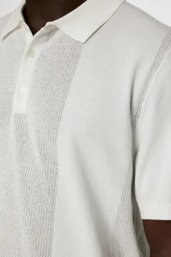 J.Lindeberg Reymond Solid Stripe Polo* Knitwear|Tops