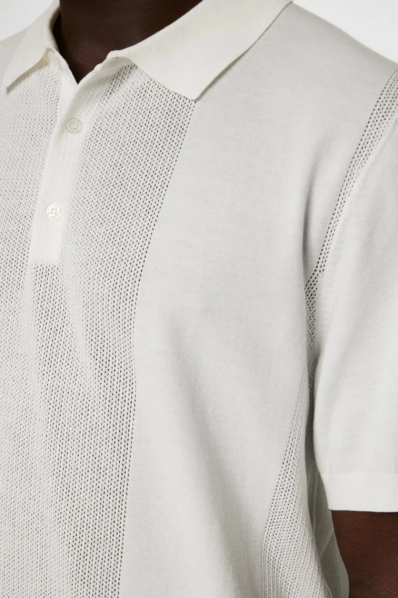 J.Lindeberg Reymond Solid Stripe Polo* Knitwear|Tops