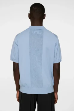 J.Lindeberg Reymond Solid Stripe Polo* Polo Shirts|Knitwear