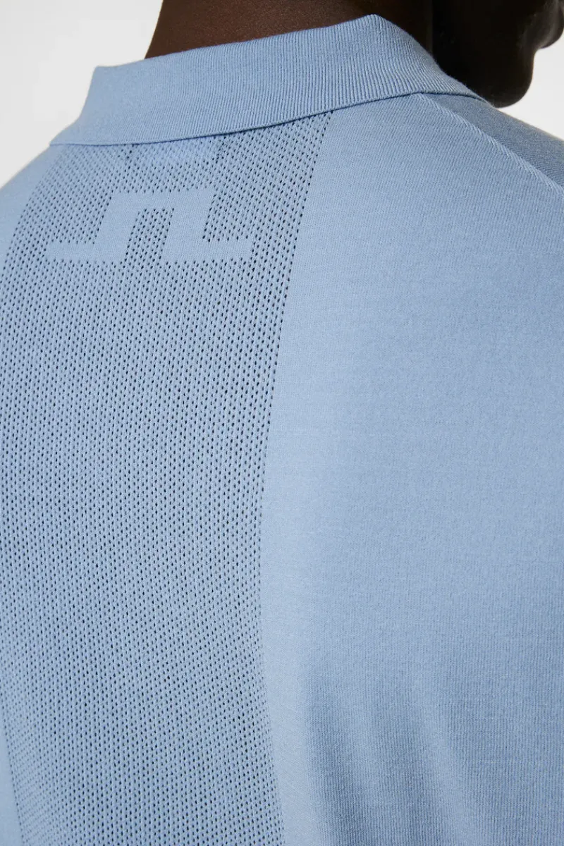 J.Lindeberg Reymond Solid Stripe Polo* Polo Shirts|Knitwear