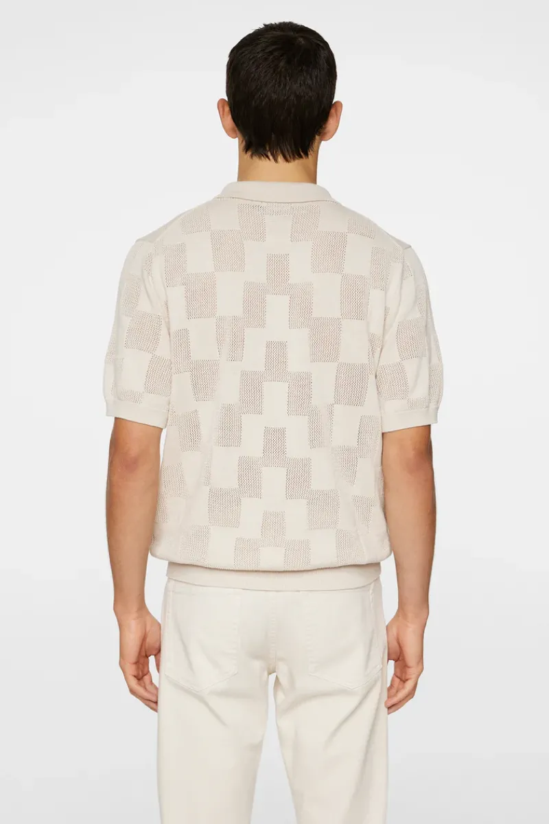 J.Lindeberg Reymond Stacked Bridge Polo* Knitwear|Tops